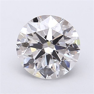 Picture of Lab Grown Diamond 1.51 Carats, Round with Ideal Cut, F Color, VVS2 Clarity and Certified by IGI