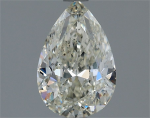 Picture of Natural Diamond 1.01 Carats, Pear with  Cut, I Color, SI1 Clarity and Certified by IGI