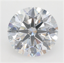 Lab Grown Diamond 4.26 Carats, Round with Excellent Cut, D Color, VVS2 Clarity and Certified by GIA