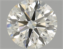 Natural Diamond 0.75 Carats, Round with Excellent Cut, L Color, VVS2 Clarity and Certified by GIA