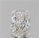 Natural Diamond 0.51 Carats, Radiant with  Cut, I Color, VVS1 Clarity and Certified by GIA