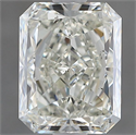 Natural Diamond 1.50 Carats, Radiant with  Cut, K Color, SI1 Clarity and Certified by GIA
