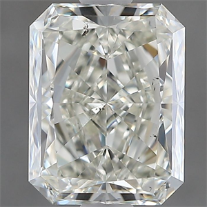 Picture of Natural Diamond 1.50 Carats, Radiant with  Cut, K Color, SI1 Clarity and Certified by GIA