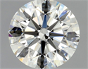 Natural Diamond 0.90 Carats, Round with Excellent Cut, I Color, VS2 Clarity and Certified by GIA