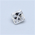 Natural Diamond 0.33 Carats, Radiant with  Cut, D Color, VS2 Clarity and Certified by GIA