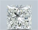 Diamante Natural 1.01 quilates, Princesa , Color H, claridad VS1 y certificado IGI