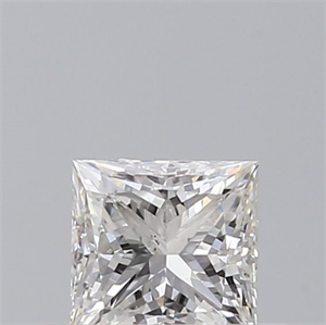 Foto Diamante Natural 0.33 quilates, Princesa , Color E, claridad SI1 y certificado GIA de