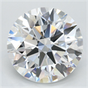 Lab Grown Diamond 5.12 Carats, Round with Excellent Cut, E Color, VVS1 Clarity and Certified by GIA