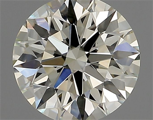 Picture of Natural Diamond 0.72 Carats, Round with Excellent Cut, M Color, VS2 Clarity and Certified by GIA