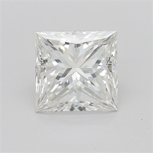 Picture of Natural Diamond 2.14 Carats, Princess with  Cut, I Color, SI1 Clarity and Certified by GIA