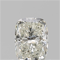 Natural Diamond 0.73 Carats, Cushion with  Cut, K Color, VVS1 Clarity and Certified by GIA