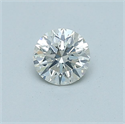 Diamante Natural 0.46 quilates, Redondo , Color I, claridad SI2 y certificado GIA