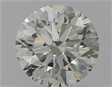 Diamante Natural 0.50 quilates, Redondo , Color I, claridad VVS2 y certificado GIA