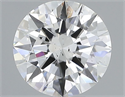 Natural Diamond 1.00 Carats, Round with Excellent Cut, I Color, SI2 Clarity and Certified by GIA