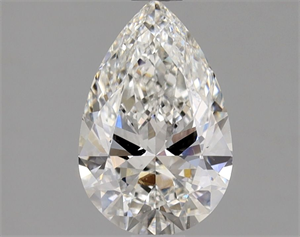 Picture of Natural Diamond 0.92 Carats, Pear with  Cut, F Color, SI1 Clarity and Certified by GIA