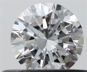 Picture of Natural Diamond 0.40 Carats, Round with Excellent Cut, E Color, VVS1 Clarity and Certified by IGI