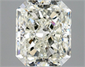 Natural Diamond 1.02 Carats, Radiant with  Cut, K Color, SI2 Clarity and Certified by GIA