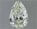 Natural Diamond 1.00 Carats, Pear with  Cut, J Color, VS2 Clarity and Certified by IGI