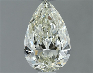 Picture of Natural Diamond 1.00 Carats, Pear with  Cut, J Color, VS2 Clarity and Certified by IGI