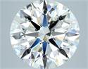 Diamante Natural 3.51 quilates, Redondo , Color H, claridad VS1 y certificado GIA