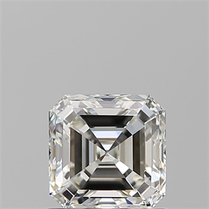 Foto Diamante Natural 1.01 quilates, Asscher , Color H, claridad VS1 y certificado GIA de