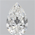 Natural Diamond 2.01 Carats, Pear with  Cut, F Color, SI1 Clarity and Certified by GIA