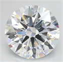 Del inventario de diamantes de laboratorio, 4.01 quilates, Redondo , Color D, claridad IF y certificado GIA