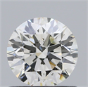 Diamante Natural 0.71 quilates, Redondo , Color I, claridad VS2 y certificado GIA