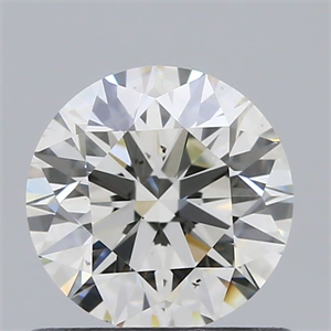 Foto Diamante Natural 0.71 quilates, Redondo , Color I, claridad VS2 y certificado GIA de