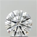 Del inventario de diamantes de laboratorio, 2.26 quilates, Redondo , Color F, claridad VVS2 y certificado IGI