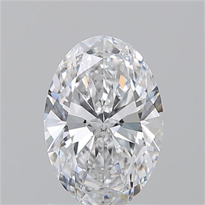 Picture of Natural Diamond 1.30 Carats, Oval with  Cut, D Color, SI1 Clarity and Certified by GIA