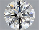Diamante Natural 1.06 quilates, Redondo , Color F, claridad VVS1 y certificado GIA