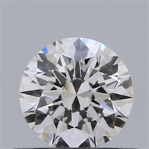 Picture of Natural Diamond 0.42 Carats, Round with Excellent Cut, H Color, VVS1 Clarity and Certified by GIA