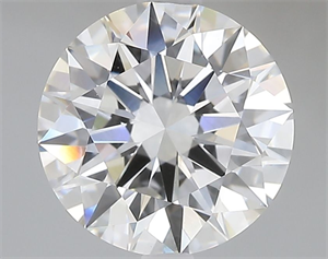 Picture of Lab Grown Diamond 3.09 Carats, Round with Ideal Cut, E Color, VVS2 Clarity and Certified by IGI