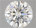 Lab Grown Diamond 1.22 Carats, Round with Ideal Cut, E Color, VVS2 Clarity and Certified by IGI