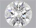 Diamante Natural 0.42 quilates, Redondo , Color F, claridad VVS1 y certificado GIA