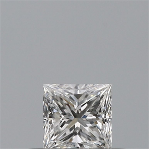 Picture of Natural Diamond 0.23 Carats, Princess with  Cut, F Color, VVS1 Clarity and Certified by GIA