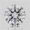 Natural Diamond 1.01 Carats, Round with Excellent Cut, J Color, SI1 Clarity and Certified by GIA