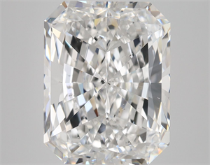 Picture of Natural Diamond 5.02 Carats, Radiant with  Cut, E Color, SI1 Clarity and Certified by GIA