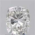Diamante Natural 1.01 quilates, Del cojín , Color G, claridad VVS2 y certificado GIA
