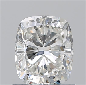 Foto Diamante Natural 1.01 quilates, Del cojín , Color G, claridad VVS2 y certificado GIA de