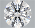 Lab Grown Diamond 7.15 Carats, Round with Ideal Cut, H Color, VS1 Clarity and Certified by IGI
