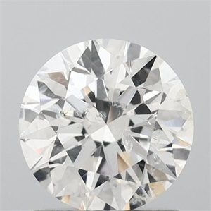 Picture of Natural Diamond 1.02 Carats, Round with Excellent Cut, G Color, I1 Clarity and Certified by GIA