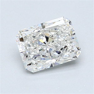 Foto Diamante Natural 1.00 quilates, Radiante , Color G, claridad I1 y certificado GIA de