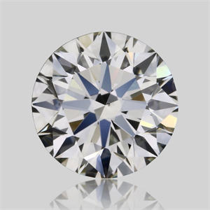 Picture of Natural Diamond 0.70 Carats, Round with Excellent Cut, J Color, VS2 Clarity and Certified by GIA