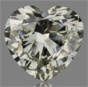 Natural Diamond 0.34 Carats, Heart with  Cut, I Color, SI1 Clarity and Certified by GIA