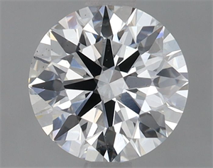 Picture of Lab Grown Diamond 1.39 Carats, Round with Ideal Cut, E Color, VS2 Clarity and Certified by IGI