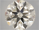 Natural Diamond 1.50 Carats, Round with Excellent Cut, L Color, SI1 Clarity and Certified by GIA