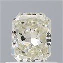 Natural Diamond 0.50 Carats, Radiant with  Cut, J Color, VS1 Clarity and Certified by IGI