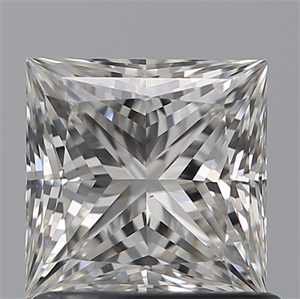 Picture of Natural Diamond 1.00 Carats, Princess with  Cut, F Color, VS1 Clarity and Certified by GIA